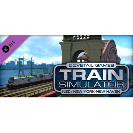 Train Simulator   NEC  New York New Haven Route Add On DLC Steam Kod Klucz