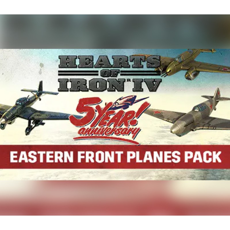 Hearts of Iron IV   Eastern Front Planes Pack DLC   Steam Kod Klucz