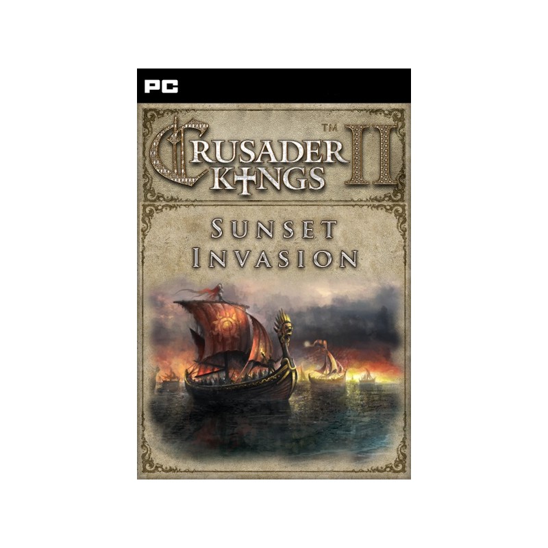 Crusader Kings II   Sunset Invasion DLC Steam Kod Klucz