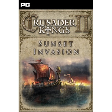 Crusader Kings II   Sunset Invasion DLC Steam Kod Klucz