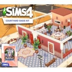 The Sims 4   Courtyard Oasis Kit DLC Origin Kod Klucz