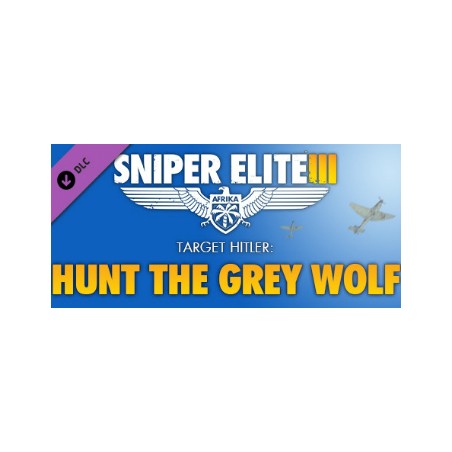 Sniper Elite III   Target Hitler  Hunt the Grey Wolf DLC Steam Kod Klucz