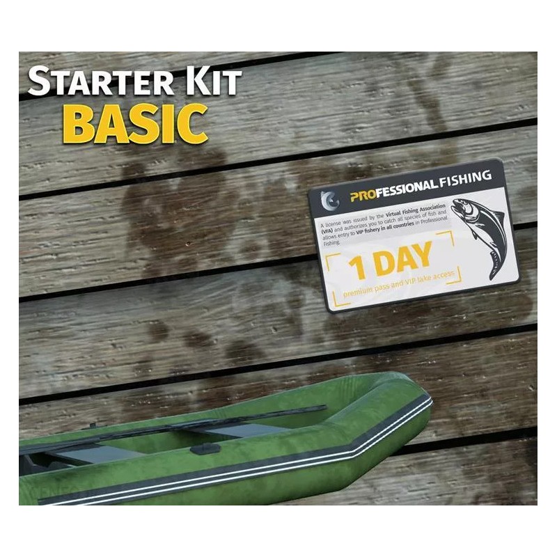 Professional Fishing   Starter Kit Basic DLC Steam Kod Klucz