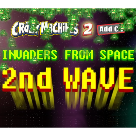 Crazy Machines 2   Invaders from Space, 2nd Wave DLC Steam Kod Klucz