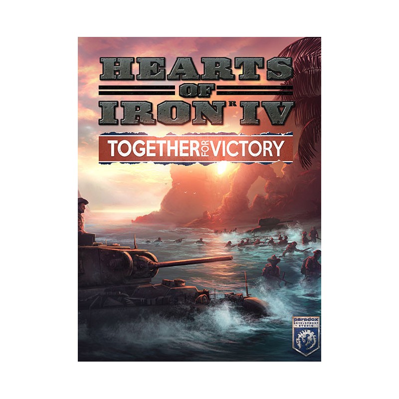 Hearts of Iron IV   Together for Victory DLC   Steam Kod Klucz