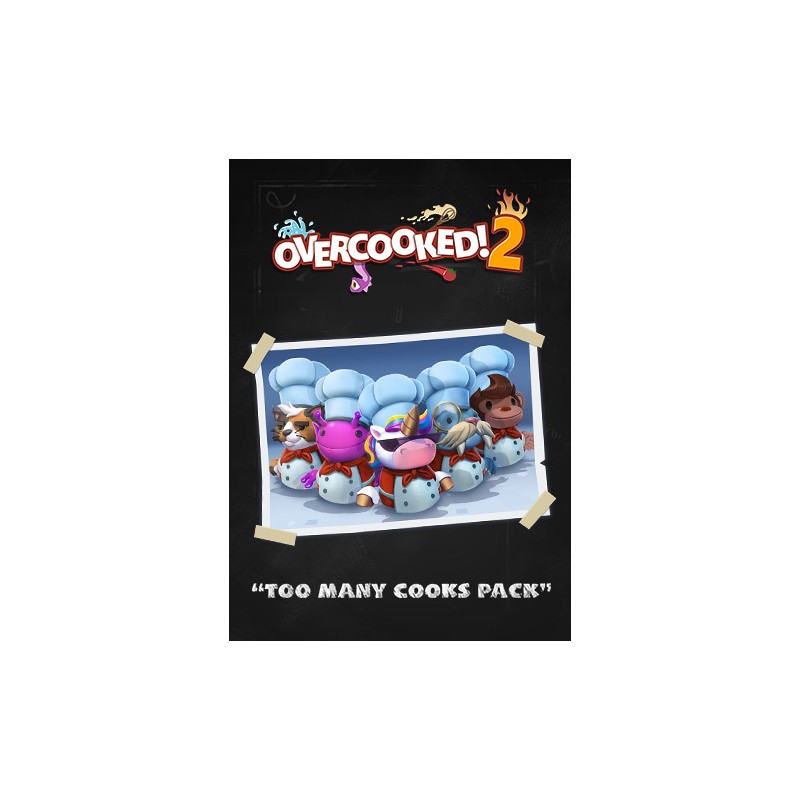 Overcooked! 2 + Too Many Cooks + Surf n Turf Pack DLC Steam CD key