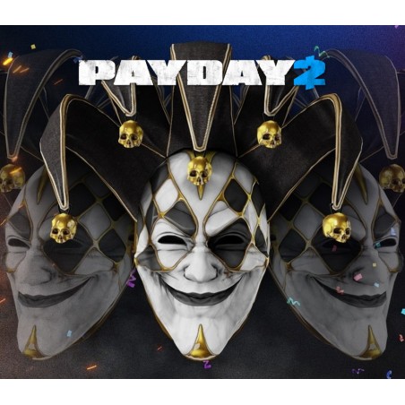 PAYDAY 2   10th Anniversary Jester Mask DLC Steam Kod Klucz