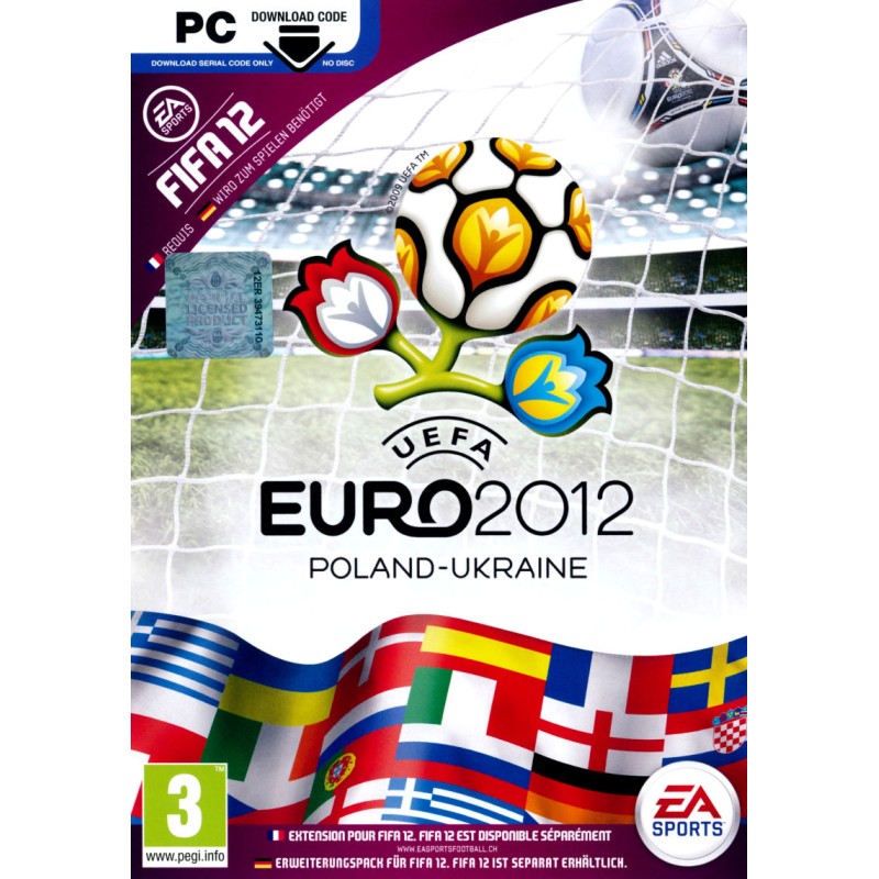 FIFA 12   UEFA Euro 2012 DLC Origin Kod Klucz