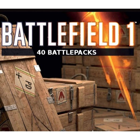 Battlefield 1   40 x Battlepacks DLC XBOX One / Xbox Series X|S Kod Klucz