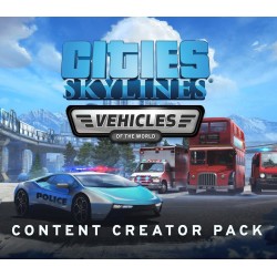 Cities  Skylines   Content Creator Pack  Vehicles of the World DLC Steam Kod Klucz