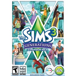 The Sims 3 + Generations Expansion Pack DLC Origin Kod Klucz