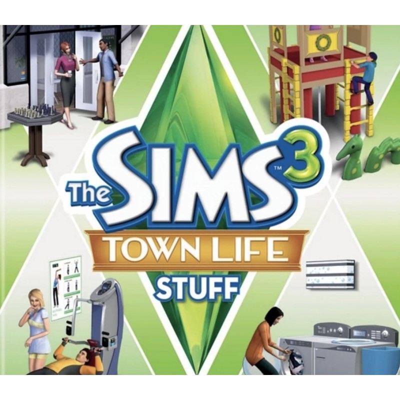 The Sims 3 + Town Life Stuff Pack Origin Kod Klucz