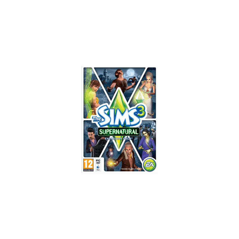 The Sims 3 + Supernatural Expansion Pack DLC Origin Kod Klucz