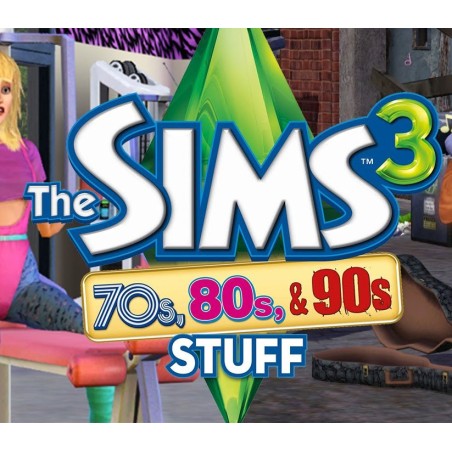 The Sims 3 + 70s, 80s, and 90s Stuff Pack Origin Kod Klucz