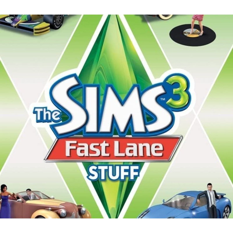 The Sims 3 + Fast Lane Stuff Pack Origin Kod Klucz