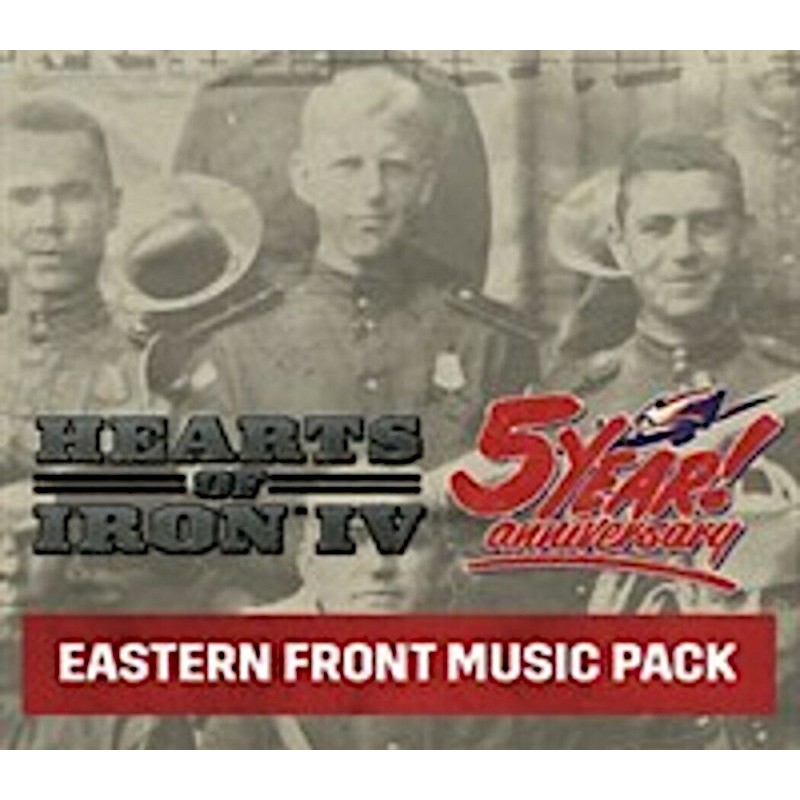 Hearts of Iron IV   Eastern Front Music Pack DLC Steam Kod Klucz