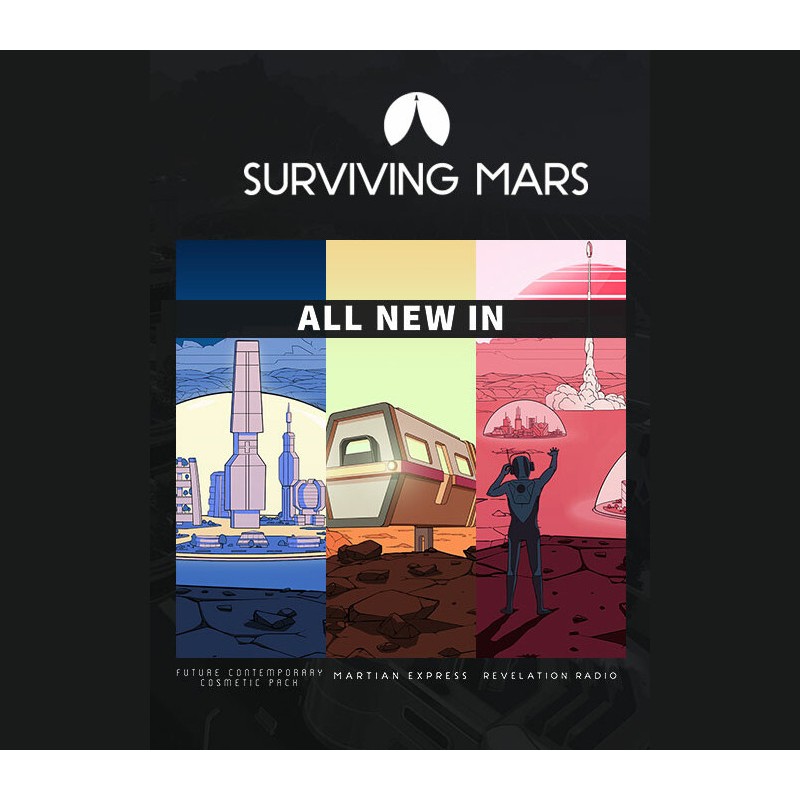 Surviving Mars   All New In Bundle DLC Steam Kod Klucz