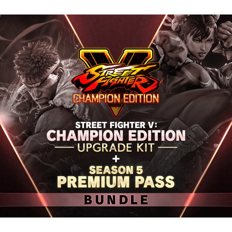 Street Fighter V   Champion Edition Upgrade Kit + Season 5 Premium Pass DLC Bundle Steam Kod Klucz