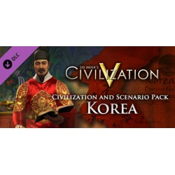 Sid Meiers Civilization V   Korean Civilization Pack DLC Steam Kod Klucz