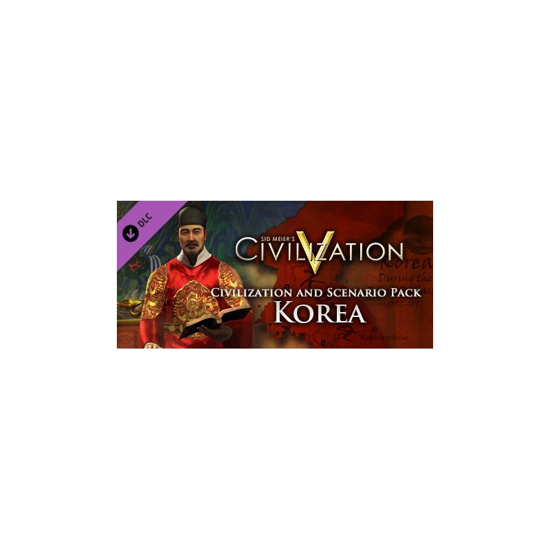 Sid Meiers Civilization V   Korean Civilization Pack DLC Steam Kod Klucz