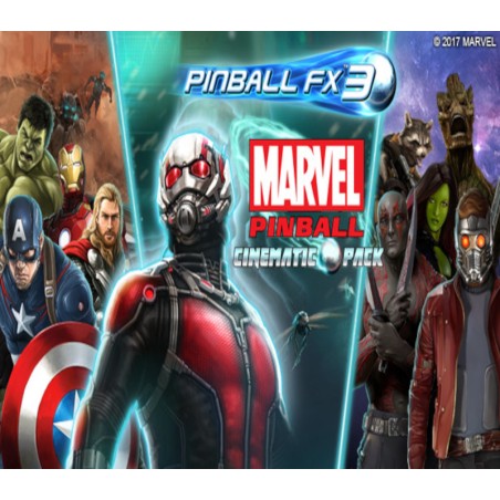 Pinball FX3   Marvel Pinball   Cinematic Pack DLC Steam Kod Klucz