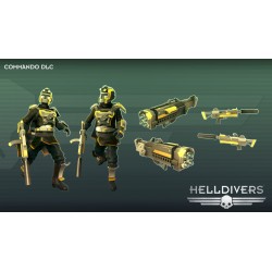 HELLDIVERS   Commando Pack DLC Steam Kod Klucz