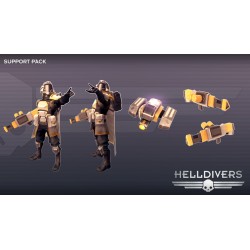 HELLDIVERS   Support Pack DLC Steam Kod Klucz