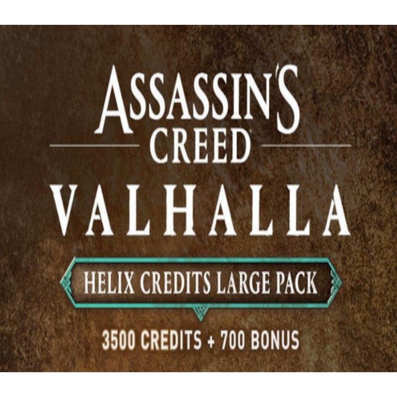 Assassins Creed Valhalla Large Helix Credits Pack 4200 XBOX One / Xbox Series X|S Kod Klucz