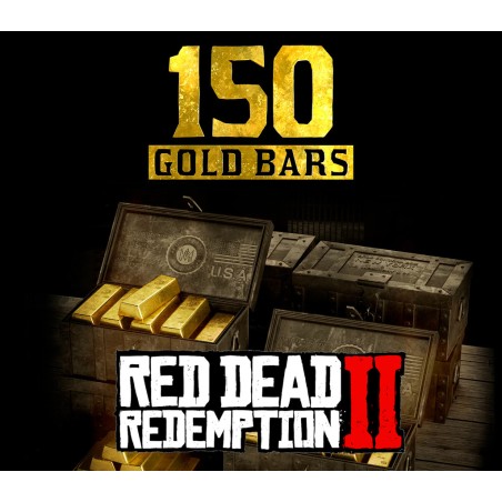 Red Dead Redemption 2 Online   150 Gold Bars XBOX One Kod Klucz