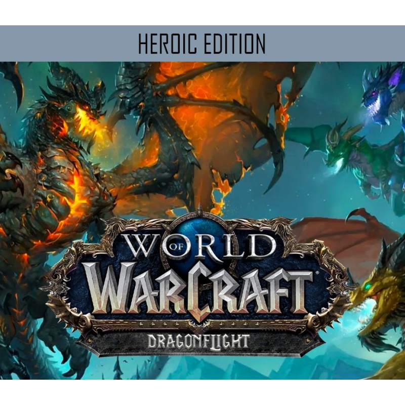 World of Warcraft Dragonflight Heroic Edition   Battle.net Kod Klucz