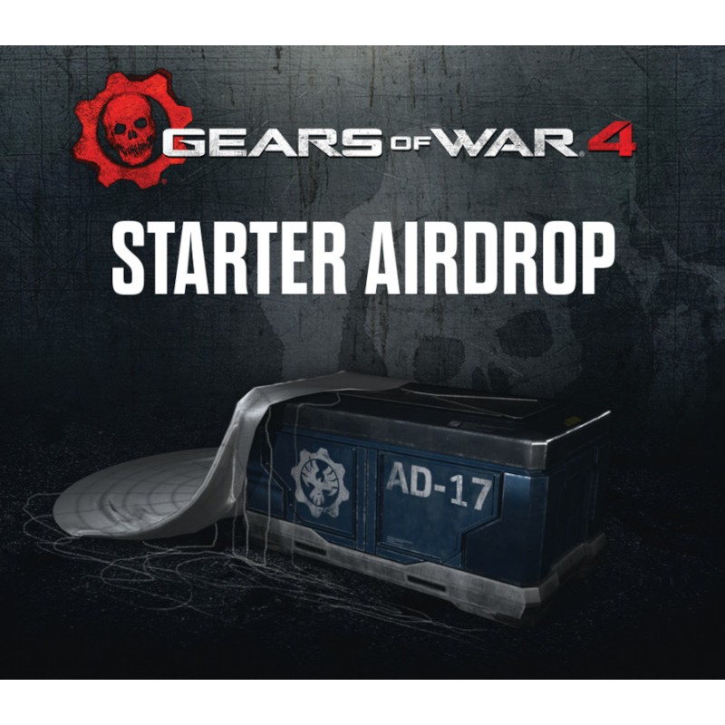 Gears of War 4   Starter Airdrop DLC   XBOX One / Windows 10 Kod Klucz