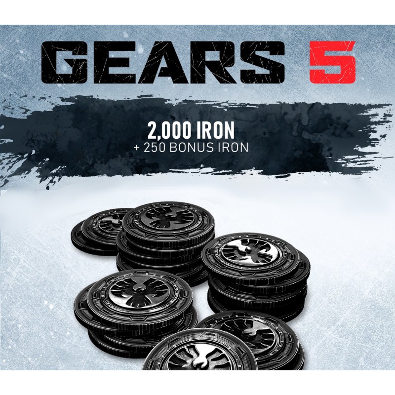 Gears 5   2250 Iron DLC   XBOX One / Windows 10 Kod Klucz