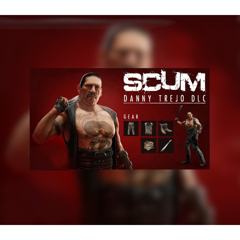 SCUM   Danny Trejo Character Pack DLC Steam Kod Klucz