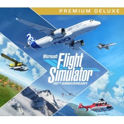 Microsoft Flight Simulator 40th Anniversary Premium Deluxe Edition   Xbox Series X|S / Windows 10 Kod Klucz