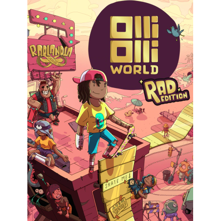 OlliOlli World  Rad Edition   Nintendo Switch Kod Klucz