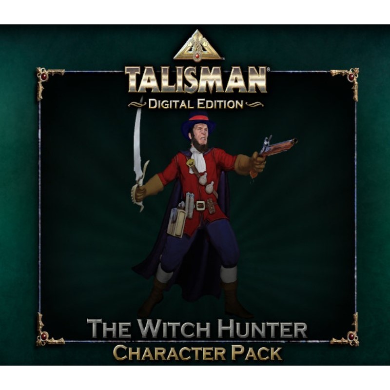 Talisman   Character Pack  21 Witch Hunter DLC Steam Kod Klucz