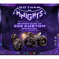 Gotham Knights   233 Kustom Batcycle Skin   DLC PS4 Kod Klucz