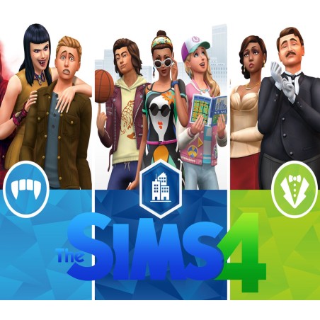 The Sims 4 Bundle Pack  City Living, Vampires, and Vintage Glamour DLCs Origin Kod Klucz