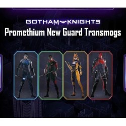 Gotham Knights   Promethium New Guard Transmogs Skin DLC   PS4 Kod Klucz