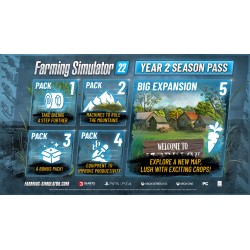 Farming Simulator 22   Year 2 Season Pass DLC Steam Kod Klucz