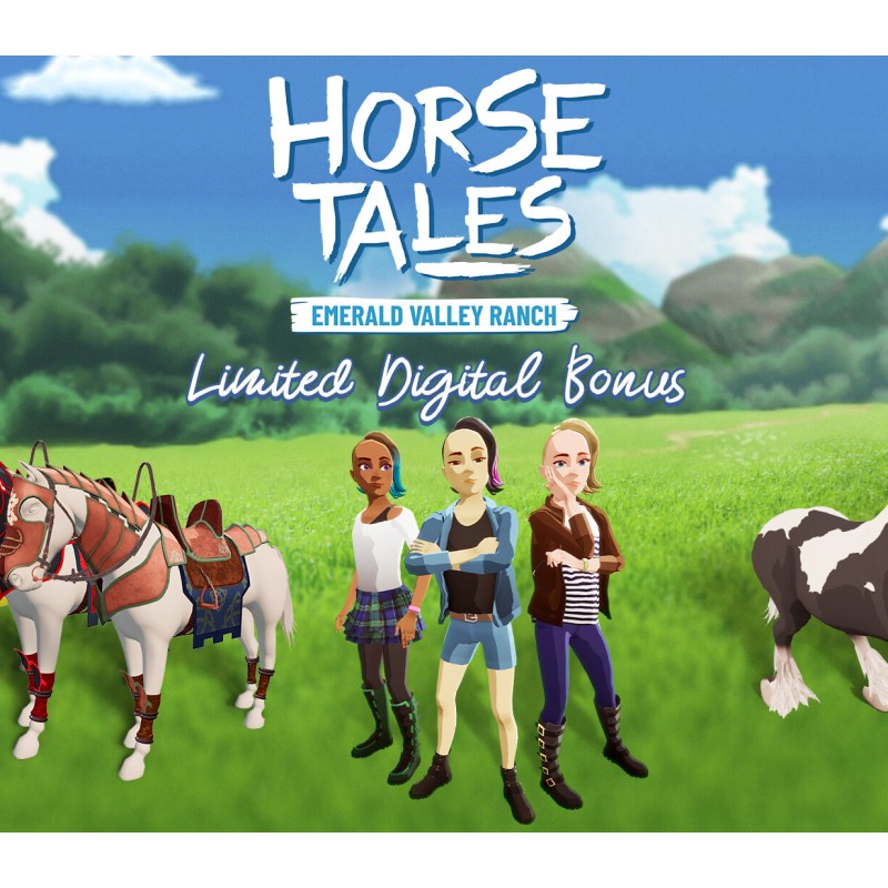 Horse Tales  Emerald Valley Ranch   Limited Digital Bonus DLC   PS4 Kod Klucz