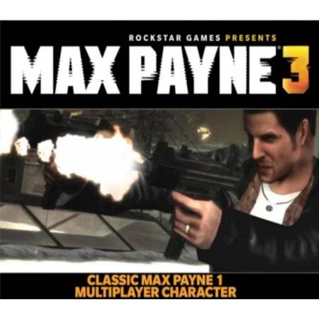 Max Payne 3  Classic Max Payne Character DLC Steam Kod Klucz