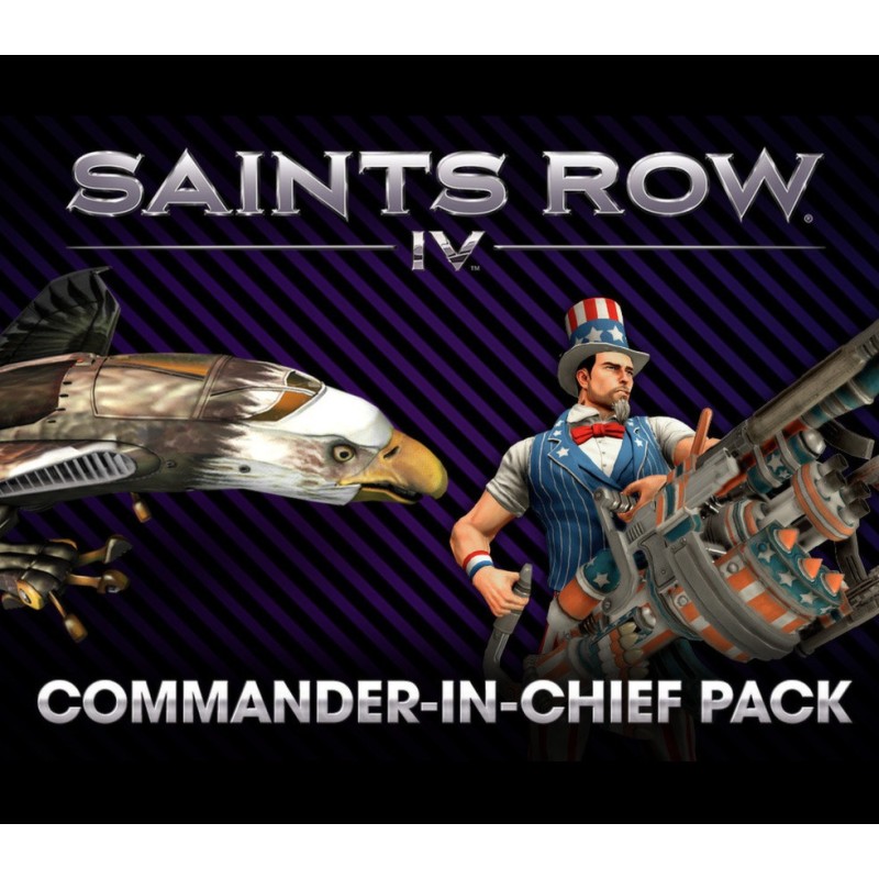 Saints Row IV   Commander in Chief Pack DLC Steam Kod Klucz