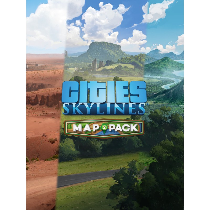 Cities  Skylines   Content Creator Pack  Map Pack 2 DLC Steam Kod Klucz