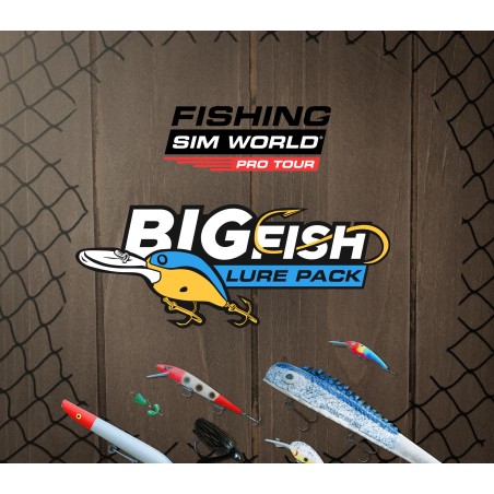 Fishing Sim World  Pro Tour   Big Fish Lure Pack DLC Steam Kod Klucz