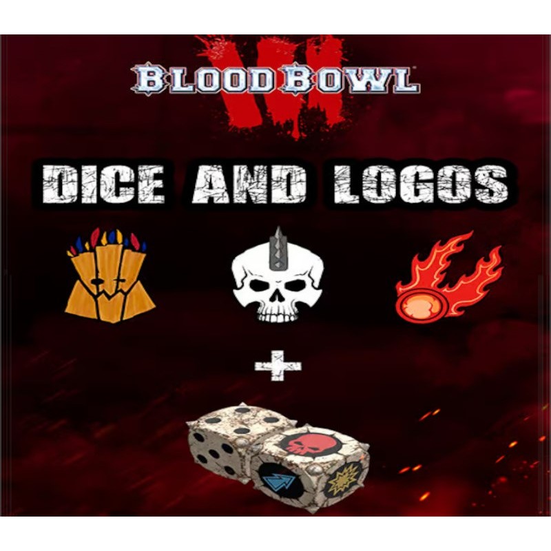 Blood Bowl 3   Dice and Team Logos Pack DLC Steam Kod Klucz