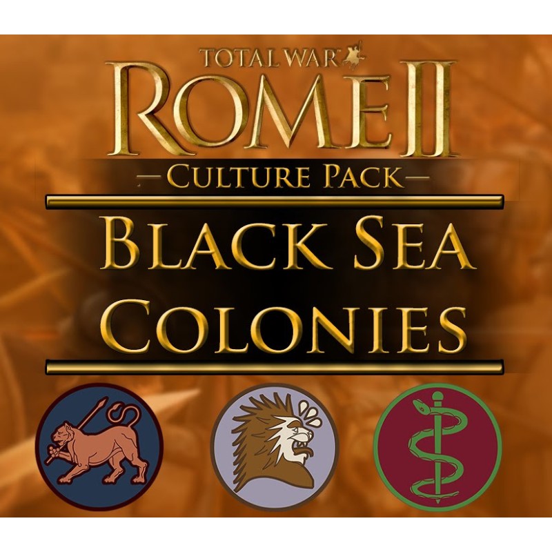 Total War  ROME II   Black Sea Colonies Culture Pack DLC Steam Kod Klucz