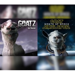 Goat Simulator + Waste of Space DLC + GoatZ DLC Steam Kod Klucz