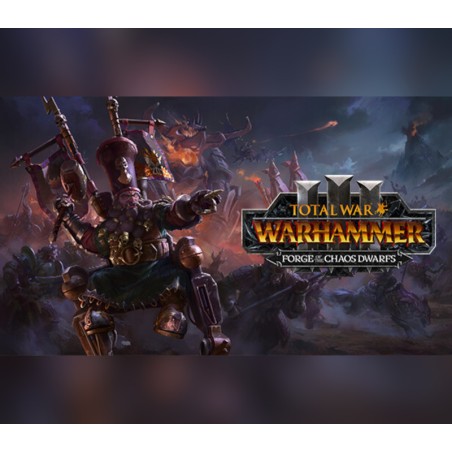 Total War  WARHAMMER III   Forge of the Chaos Dwarfs DLC   Steam Kod Klucz