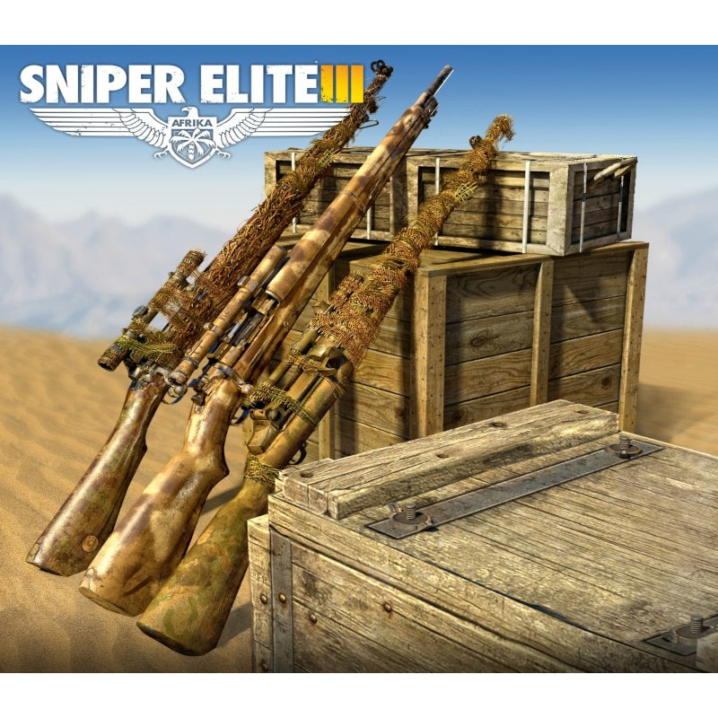 Sniper Elite 3   U.S. Camouflage Rifles Pack DLC Steam Kod Klucz